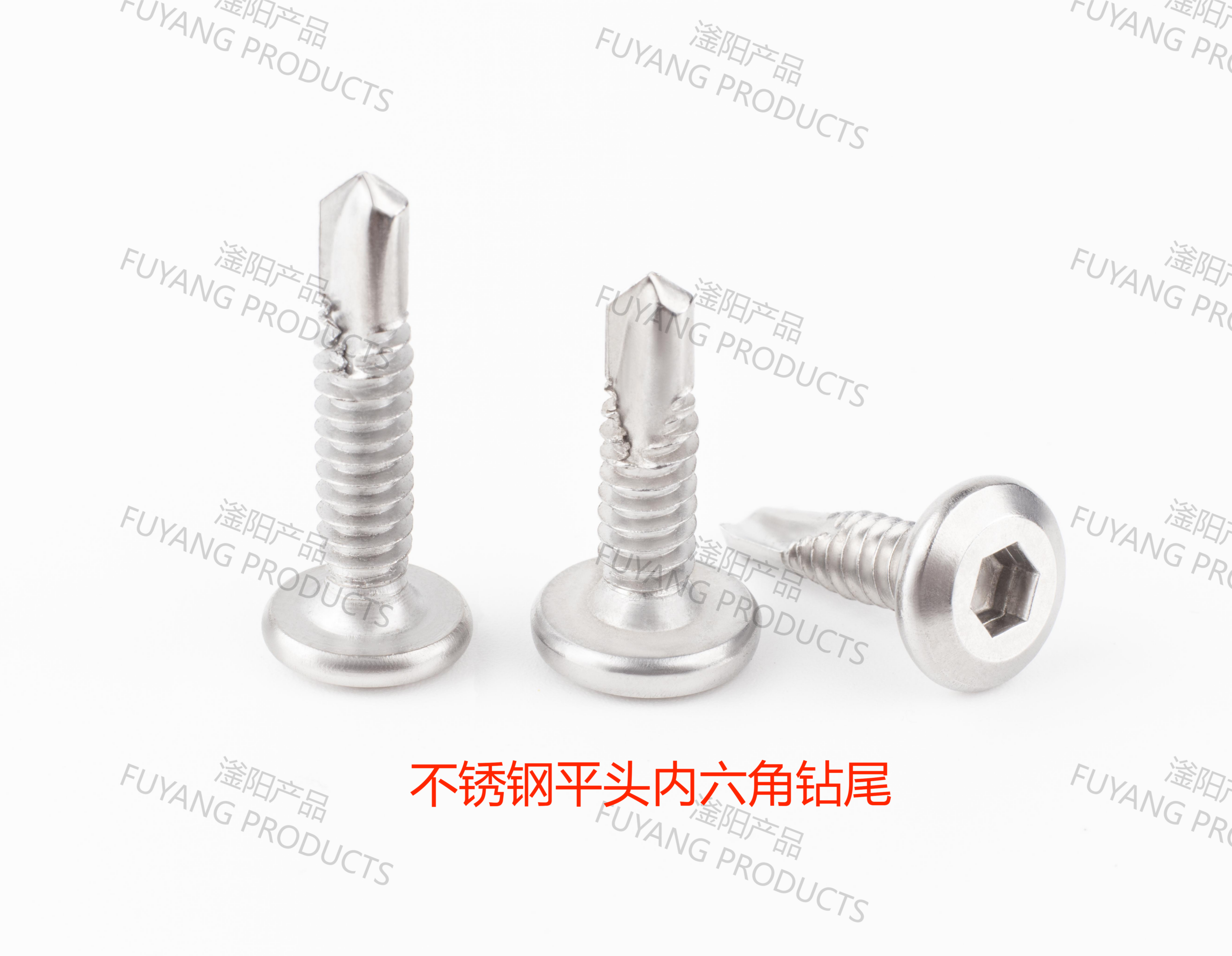 Stainless steel hex socket button head self drilling screws Stainless steel hex socket button head self drilling screws